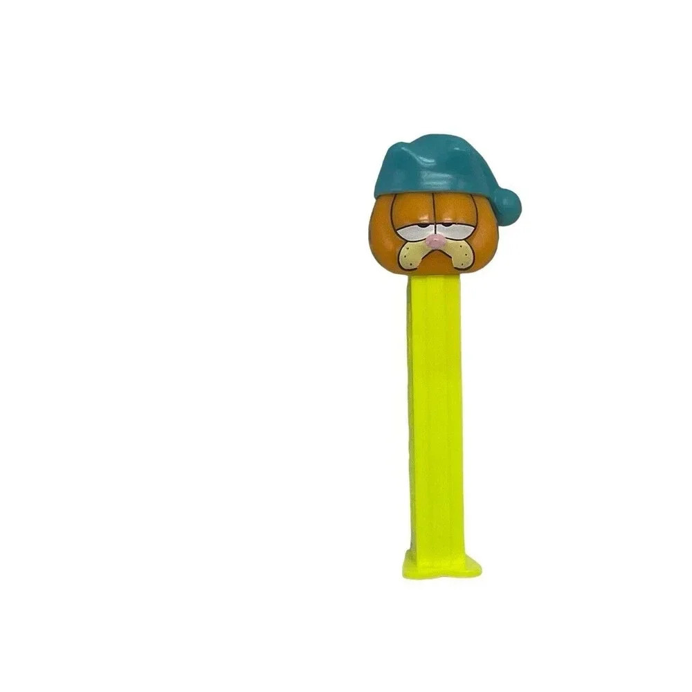 Vintage Garfield with Sleep Hat and Odie Pez Dispensers